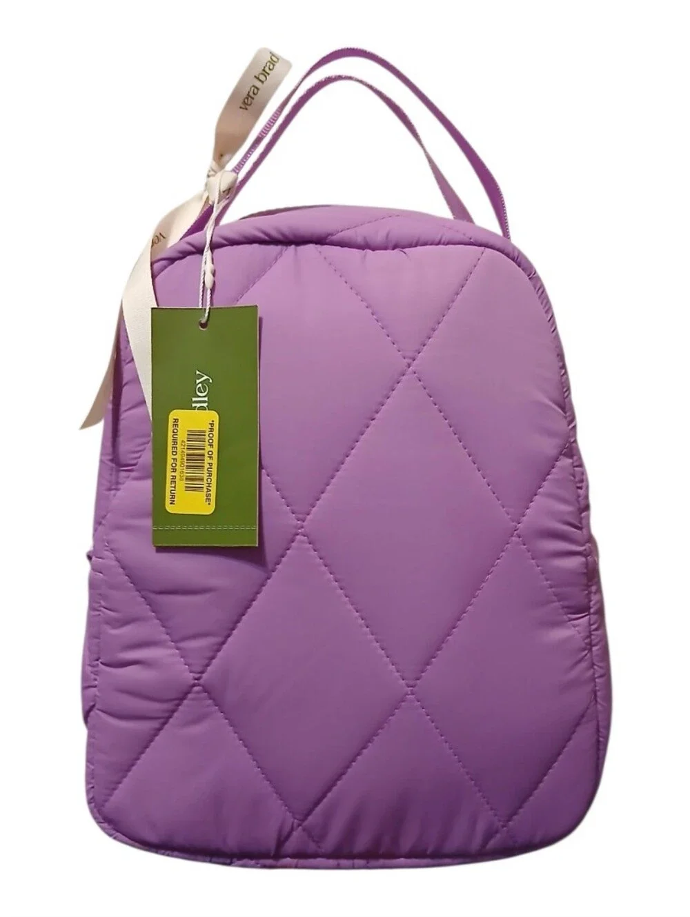 Vera Bradley Featherweight lunch bag Iris Orchid